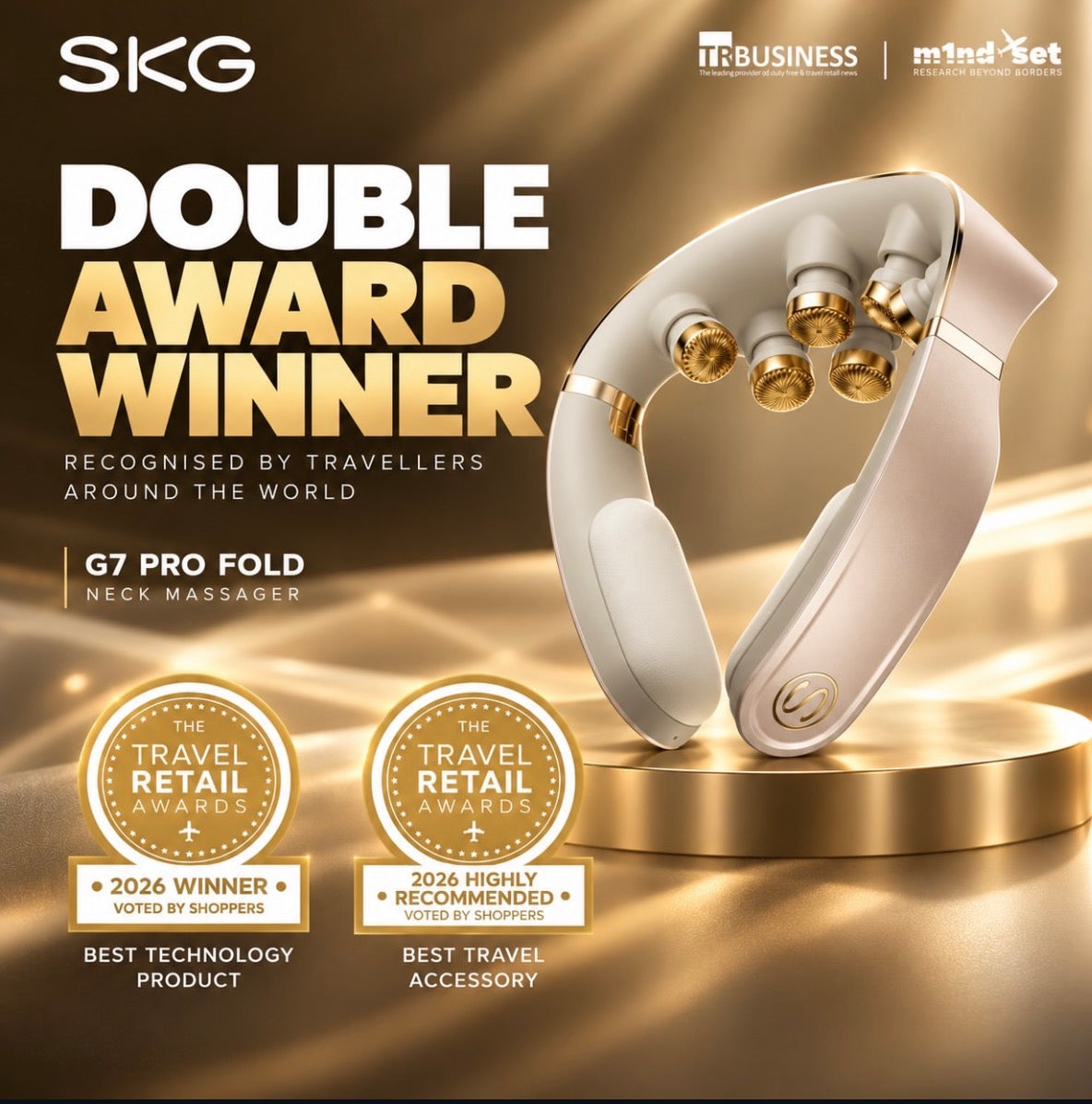 Dreifach ausgezeichnet: SKG überzeugt bei den Global Travel Retail Awards 2026